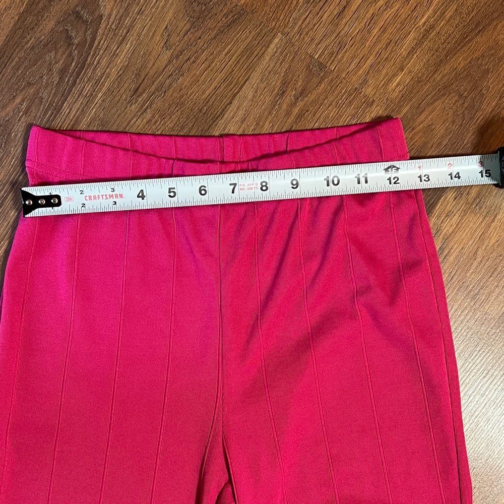 Pink Flare Women's Pants - Perfect for Barbie Costume - Picture 4 of 10